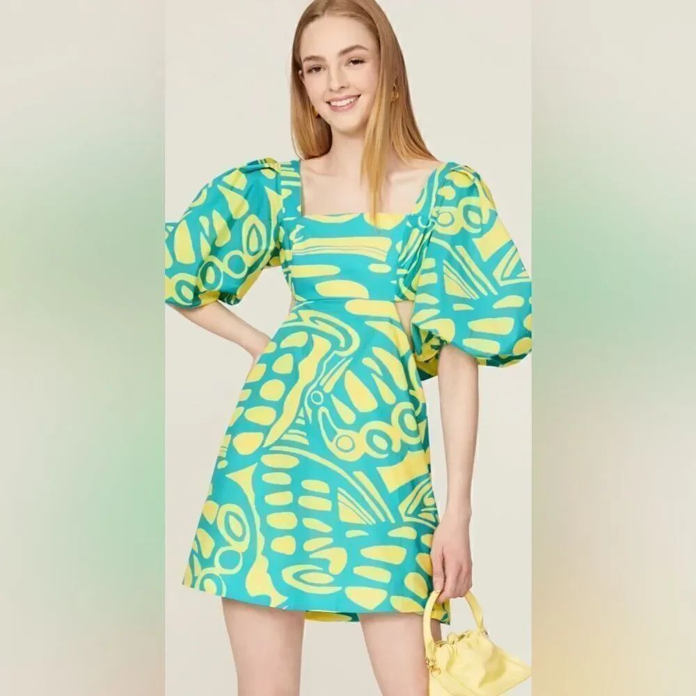 Alexis Bodhi Cut Out Dress Size Large